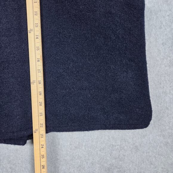 NWT J. Crew Vest Womens Size Large Wool Blend Navy Blue Sherpa Lined - Picture 10 of 12